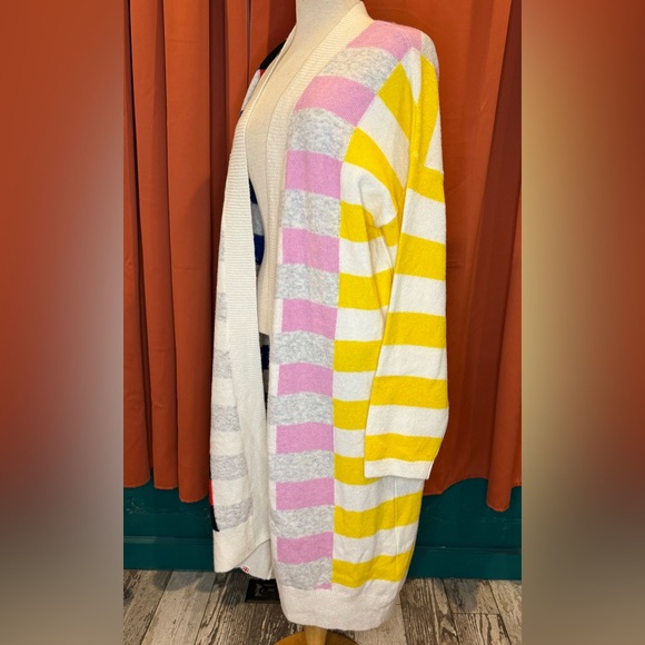 Colorful Striped Women's Sweater - Picture 6 of 8